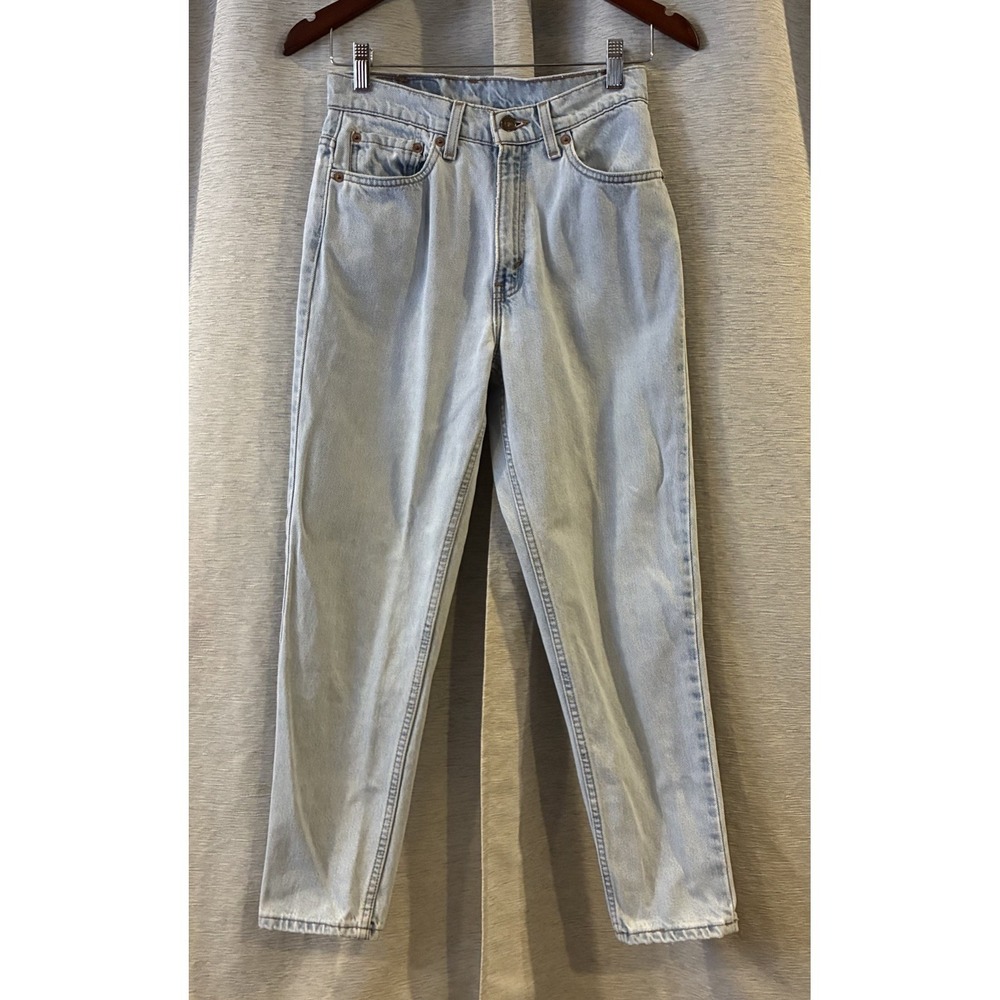 Vintage Levi's 512 Slim Fit Tapered Leg Jeans Women's Size 6 Petite Short 90s